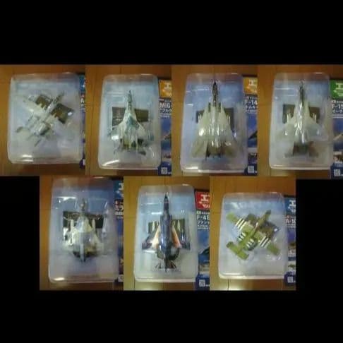 アシェット エアファイターコレクション vol.8,10,14-17,28 7機