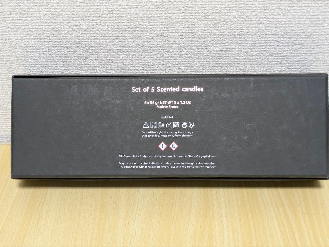 【未使用】FENDI フェンディ アロマキャンドル 5個セット レア