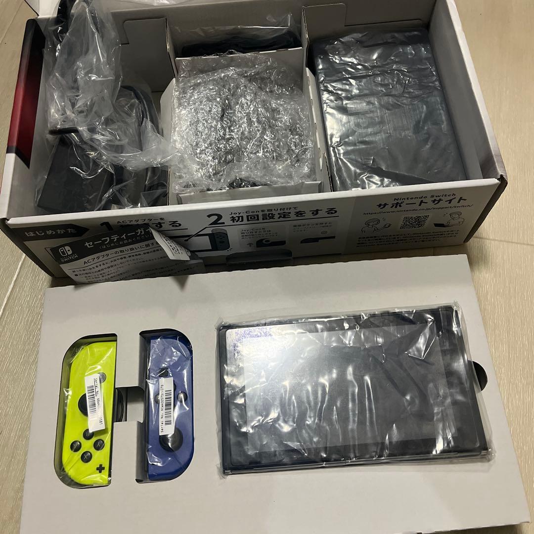 Nintendo Switch 本体 イエロー/ブルージョイコン