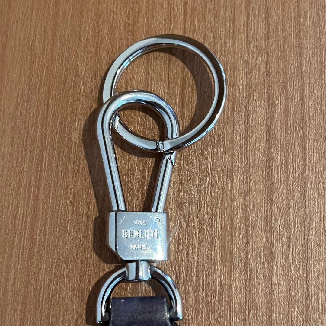 BERLUTI レザーキーホルダー 靴べら