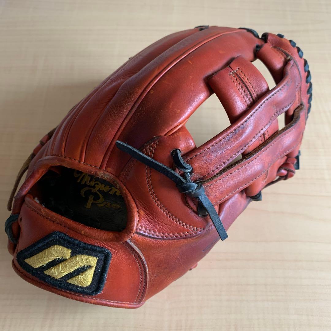 Mizuno Pro Limited Edition 硬式グローブ オレンジ