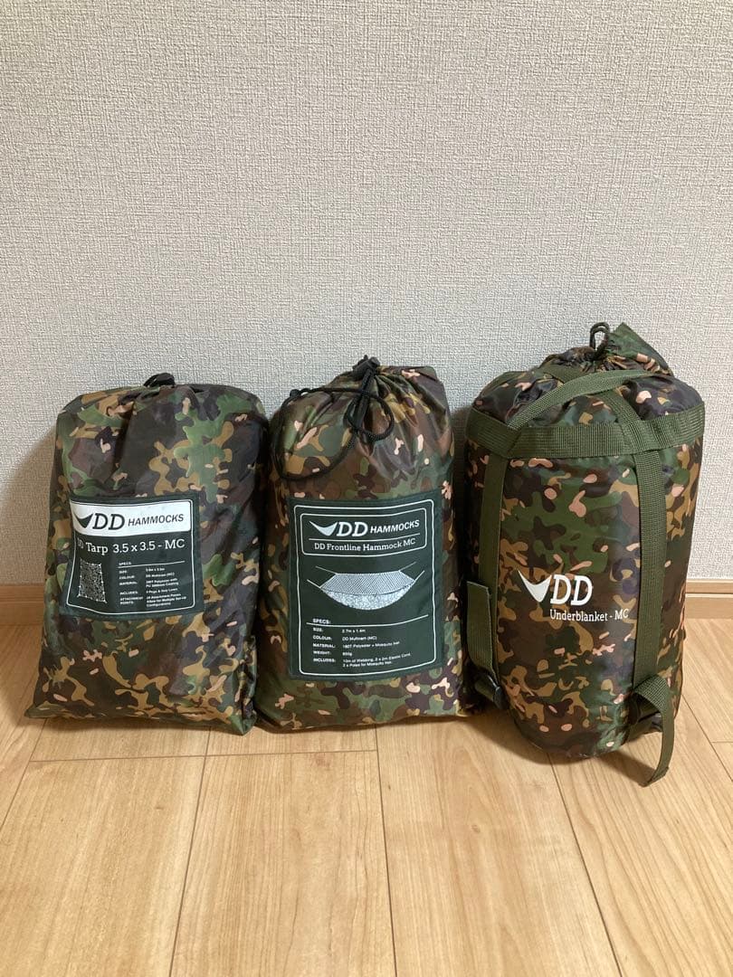 DDハンモック、タープ　セット