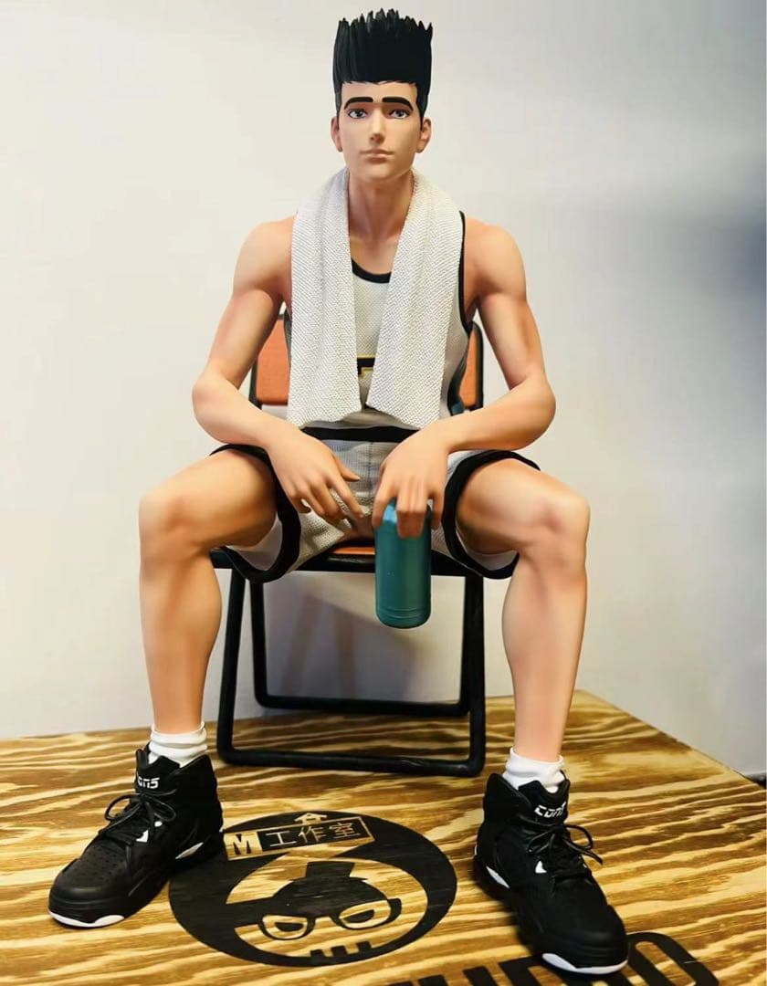 スラムダンク 仙道彰 ガレージキット ガレキ スタチュー①②