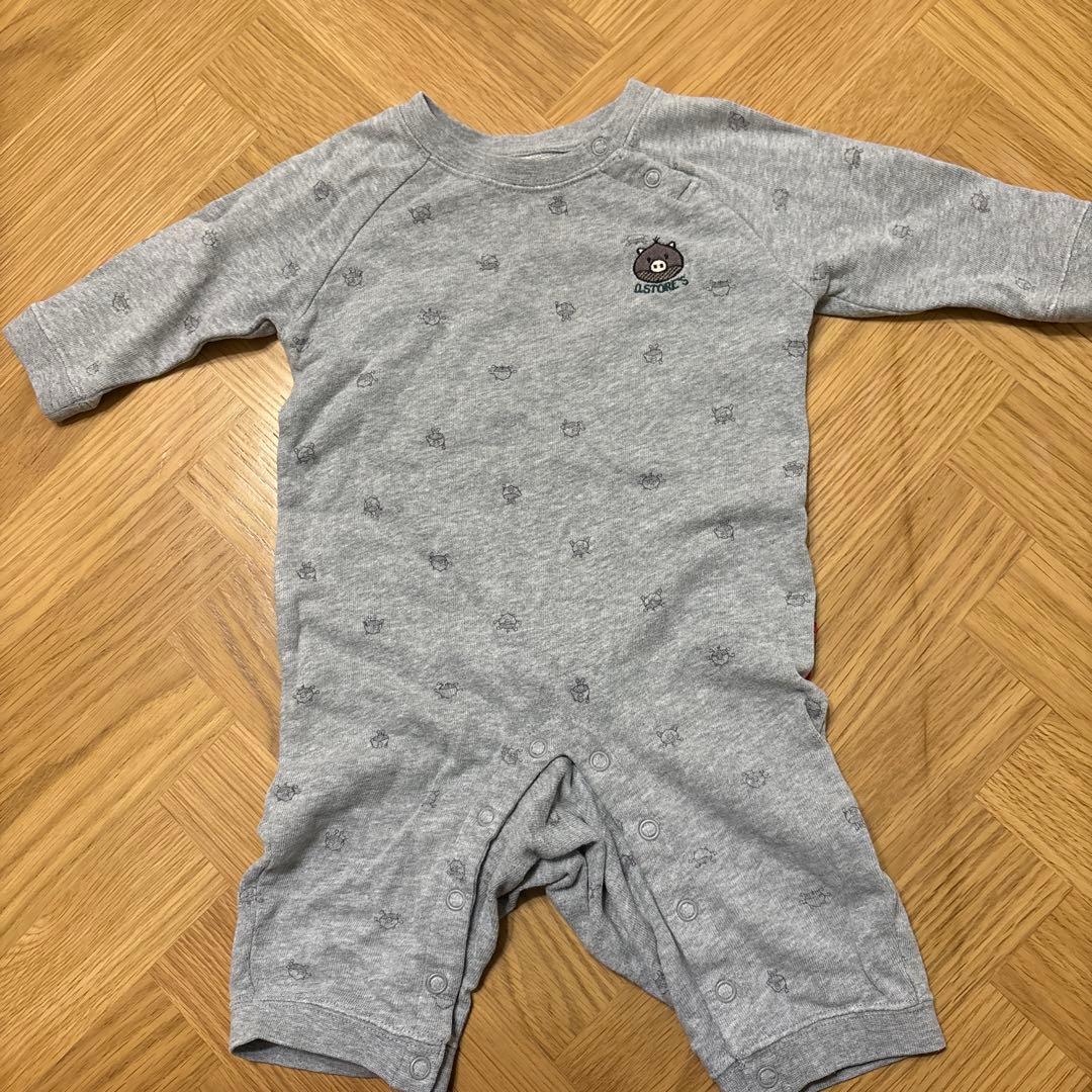 drug store'sグレーのロンパース70