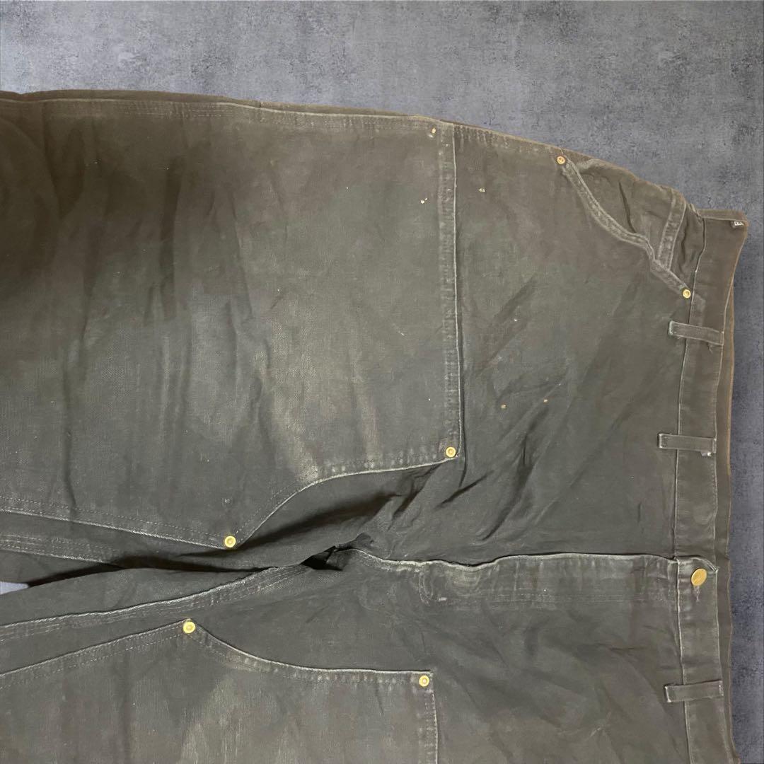 G*ル様 carhartt ダブルニー　ペインターパンツ　ダック生地　ブラック