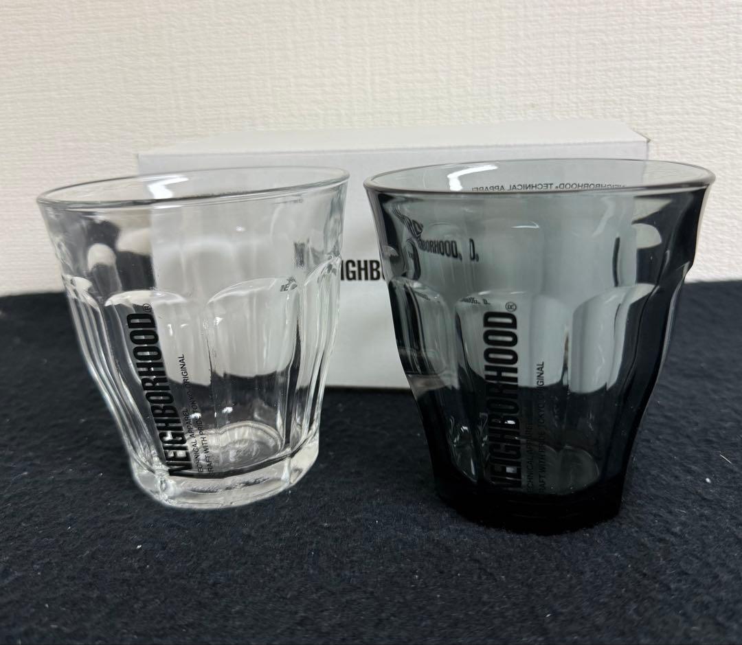 小物 NEIGHBORHOOD LOGO DURALEX GLASS SET