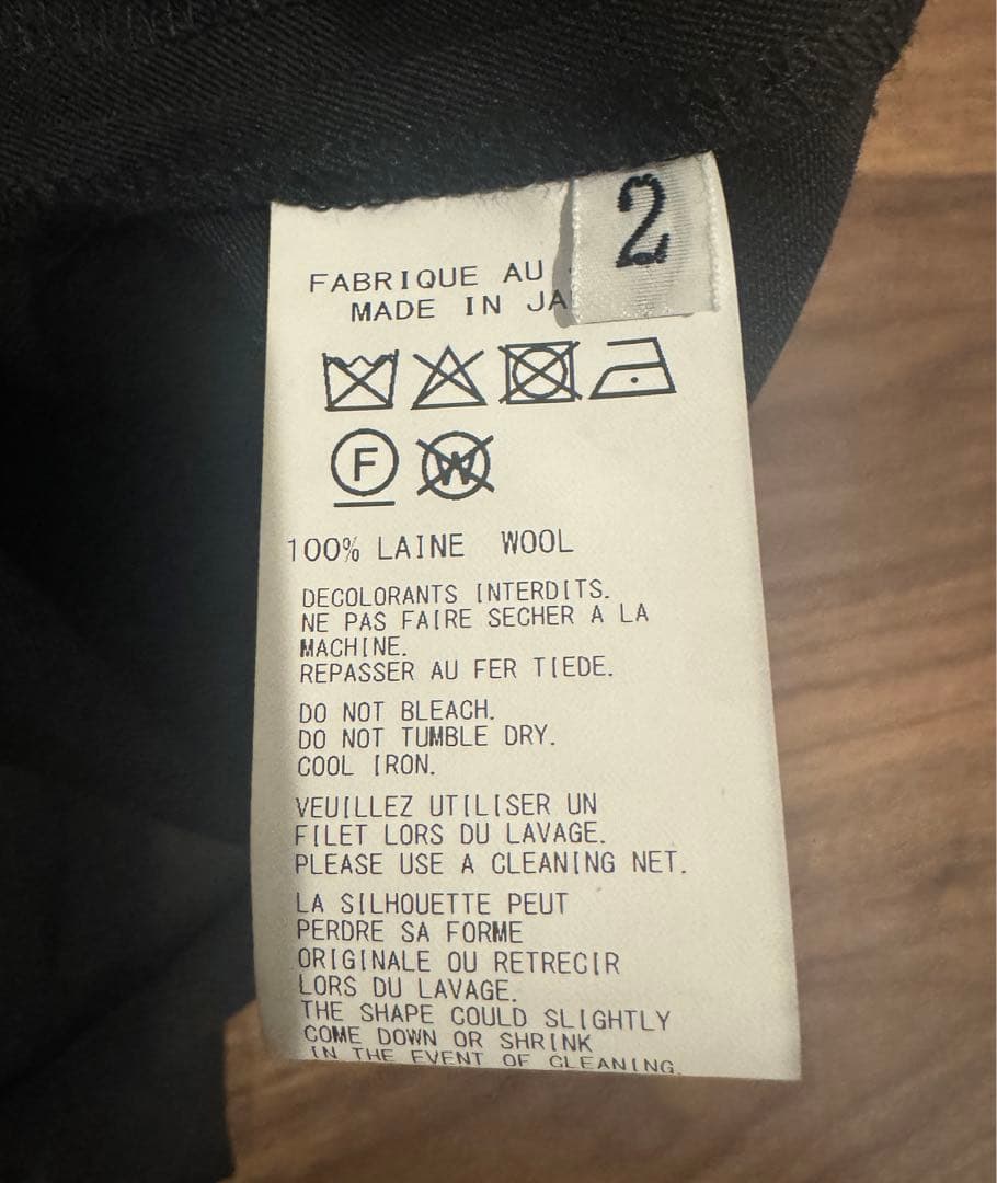 ヨウジヤマモトSTANDARD STRING PANTS