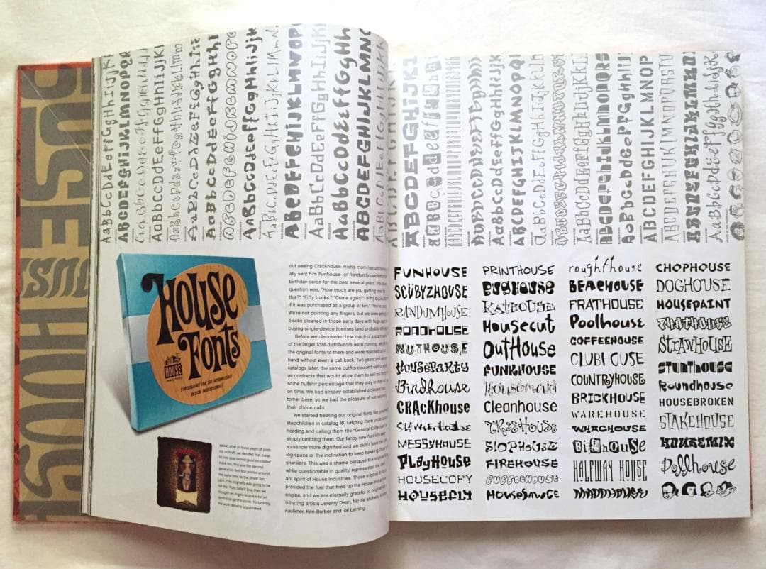 House Industries 本 Fontデザイン ハウスインダストリーズ