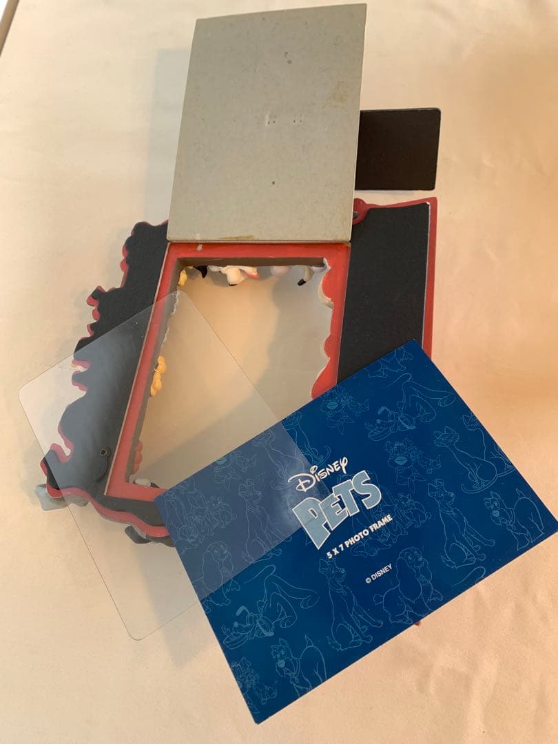 極レア☆ディズニー ドッグキャラクター 5x7 フォトフレーム