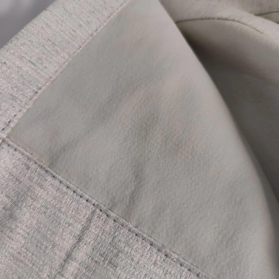 オーダーカーテン　ニトリ　レクセージュ　一級遮光　白/アイボリー　大きい窓用