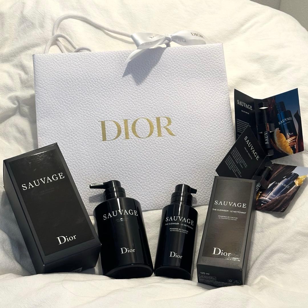 【Dior Sauvage】4点セット ボディシャンプー＆クレンザー　フランス製