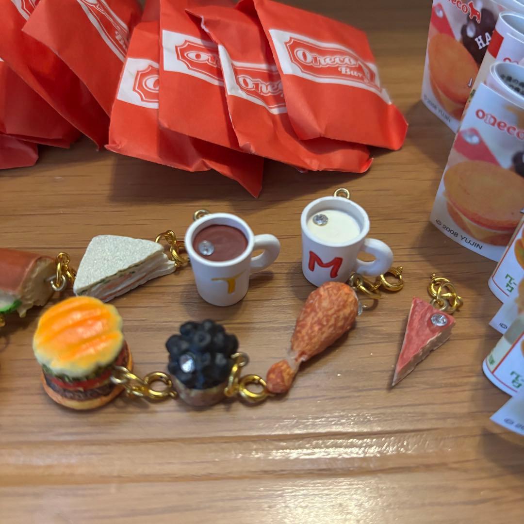 ガーリーフーズチャームハンバーガーカフェ11種