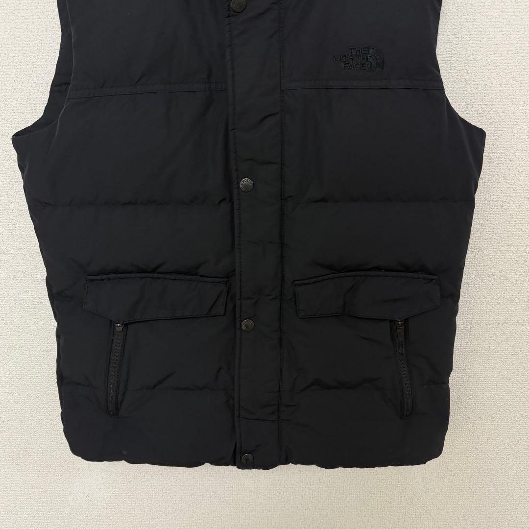 ノースフェイス ダウンベスト 海外限定 ブラック メンズ Mサイズ