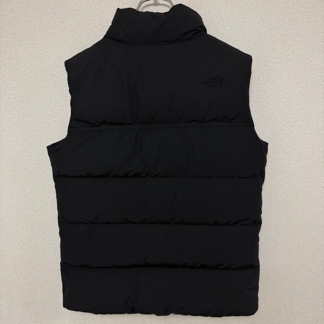 ノースフェイス ダウンベスト 海外限定 ブラック メンズ Mサイズ