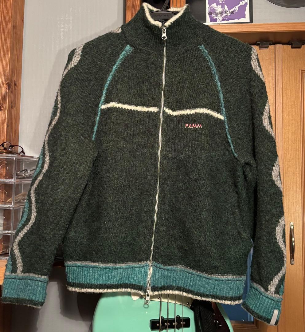Pamm ホームウェアのニットトラックジャケット