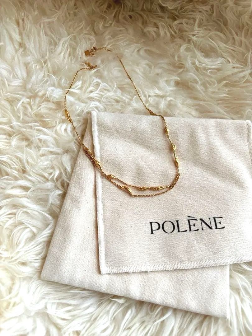 Polene Eroz ダブルチェーン エディション 24Kゴールドメッキ