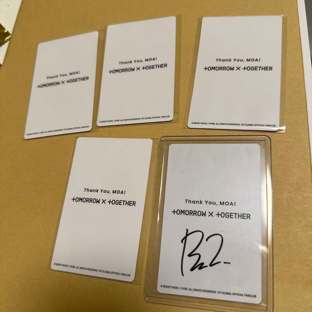 txt FC継続特典トレカ