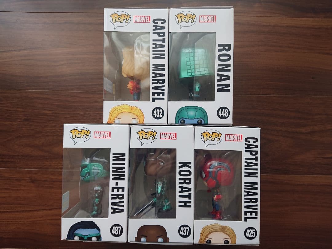 funko pop MARVEL(マーベル) ５点セット