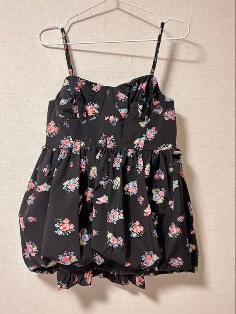 【black collection】balloon cami tunic