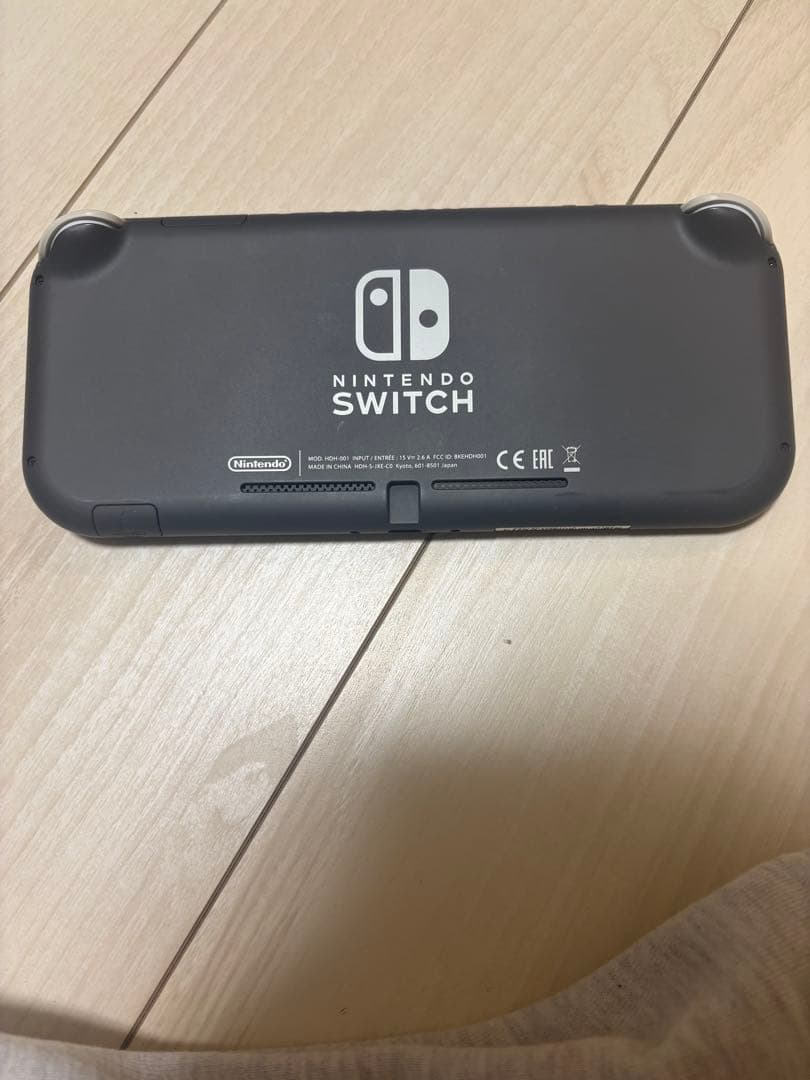 Nintendo Switch Lite グレー 本体 箱・充電器付き
