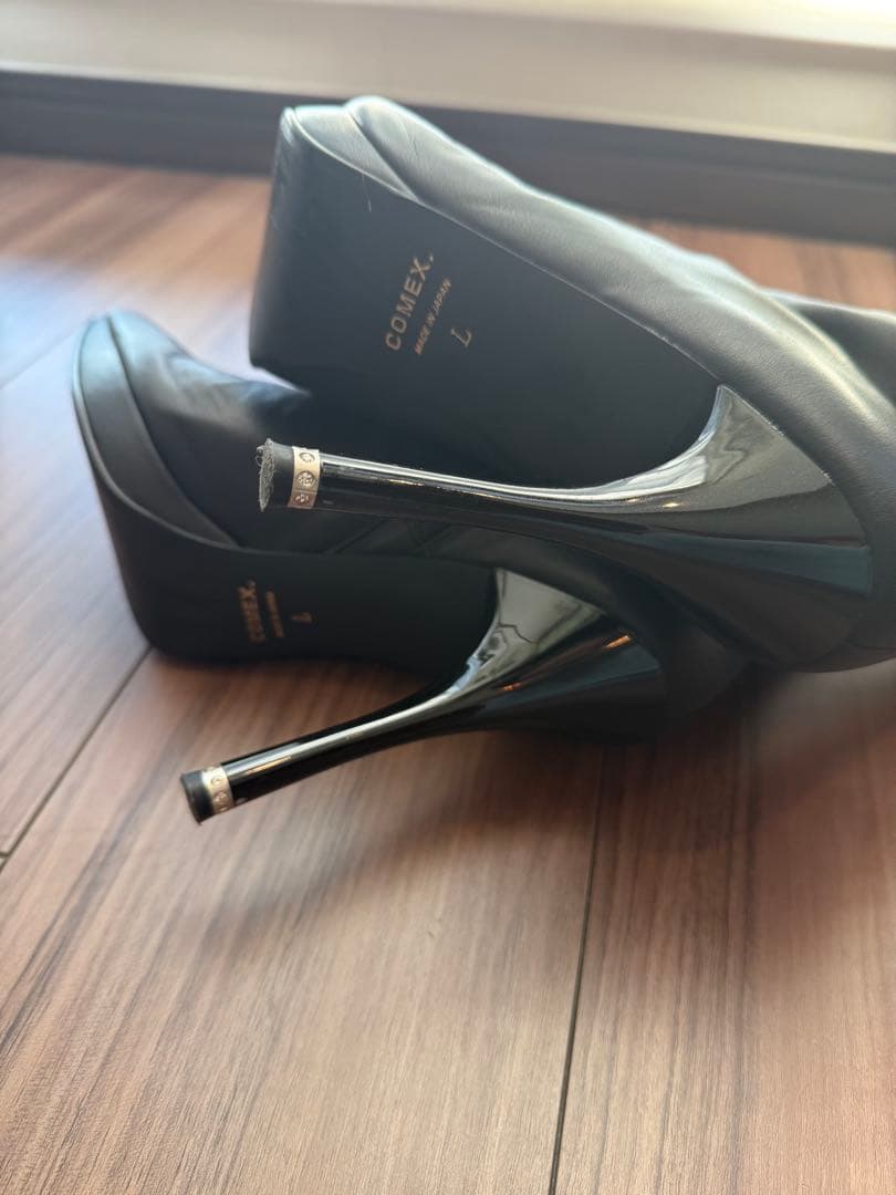 【美品】COMEX 美脚 ニーハイブーツ