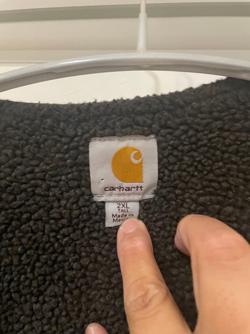 でかすけCarhartt ダックベスト ブラック　2XL