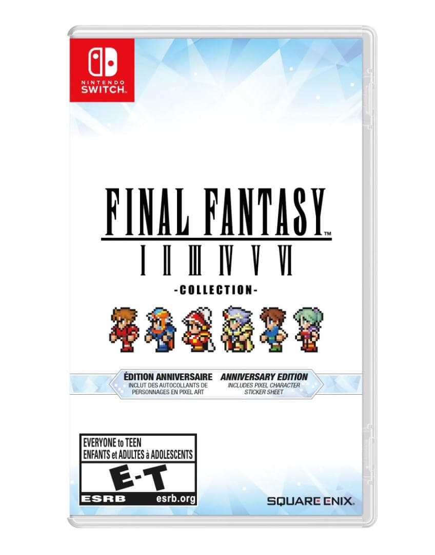 【新品／シール付】ファイナルファンタジー I-VI ピクセルリマスター AE