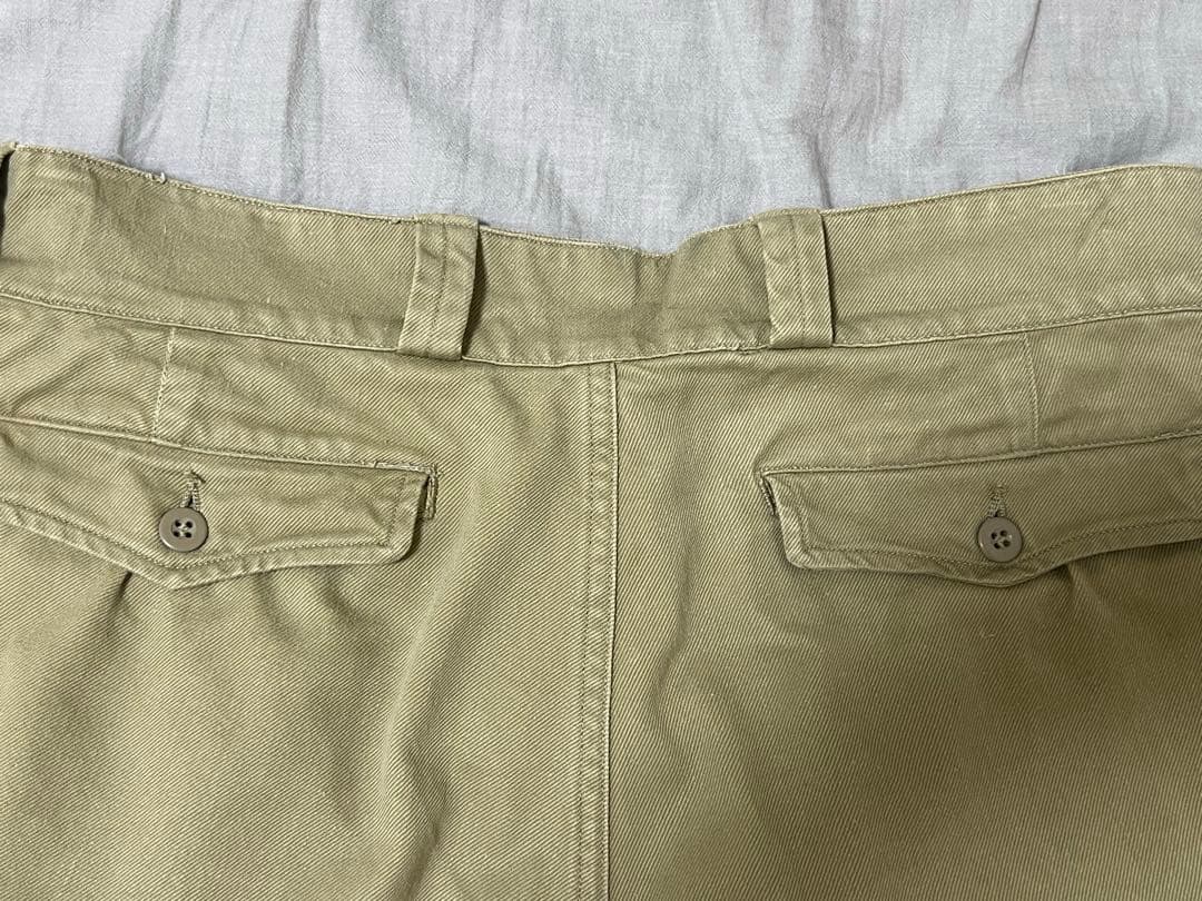 【フランス軍実物 M52 後期モデル】ミリタリーチノ サイズ35