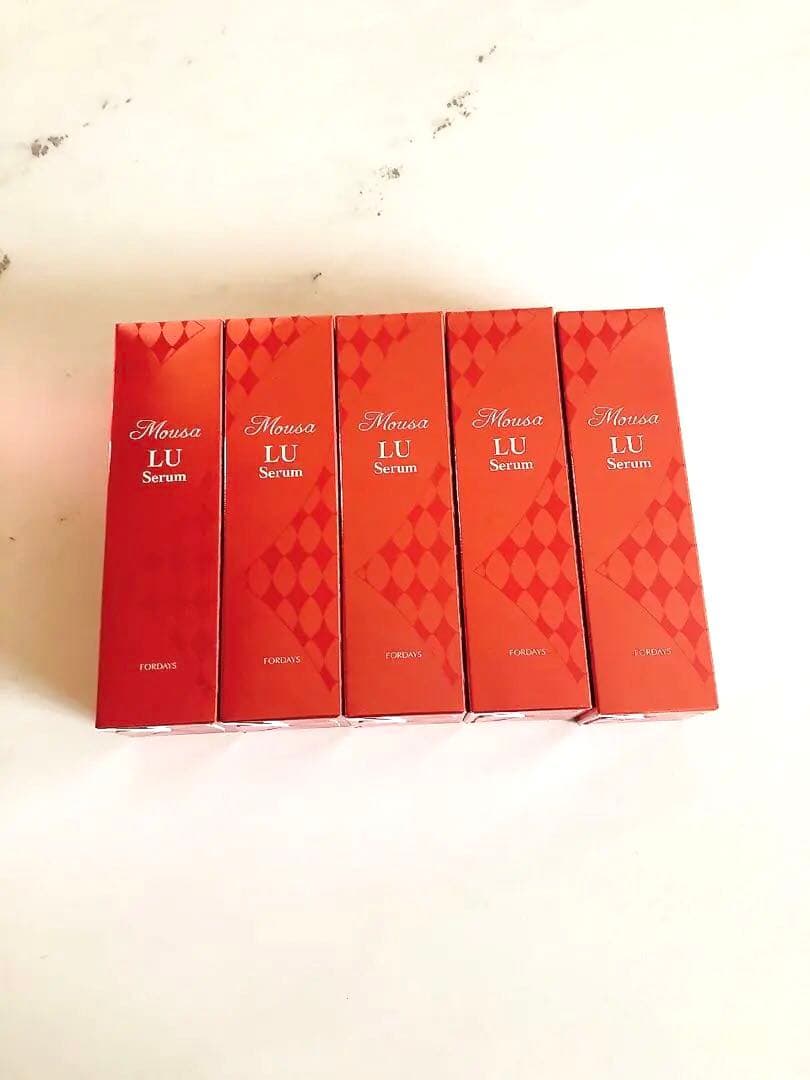 在庫限り！【フォーデイズ】ムーサ LU セラム tia 美容液 5本セット