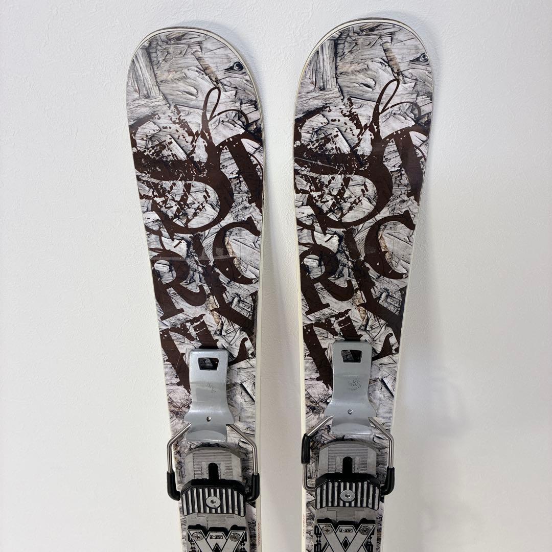 【美品】STRICTLY ショートスキー ADDIX SR ビンディング付