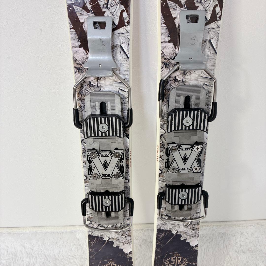 【美品】STRICTLY ショートスキー ADDIX SR ビンディング付