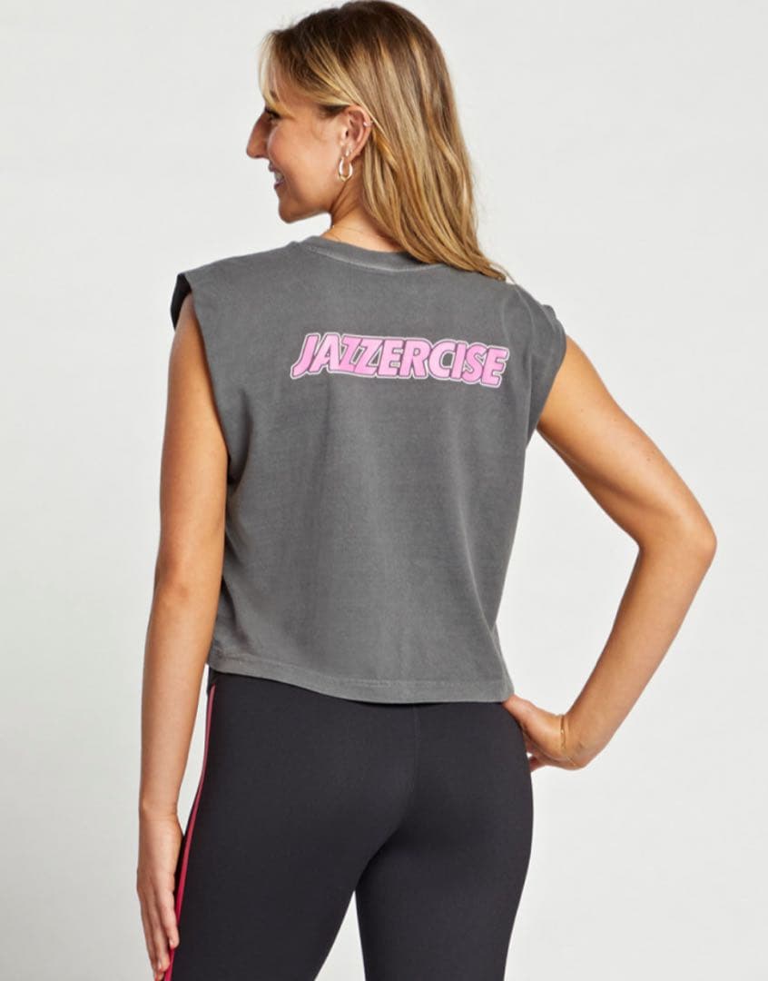 ジャザサイズ新品JAZZERCISE グレー タンクトップ　サイズS