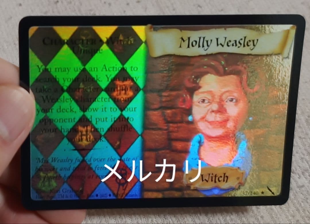 ハリーポッター 秘密の部屋 モリー ウィーズリー ホロ トレカ TCG