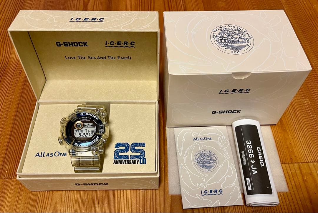 カシオ　G-Shock フロッグマン 25周年記念モデルGF-8251K-7JR