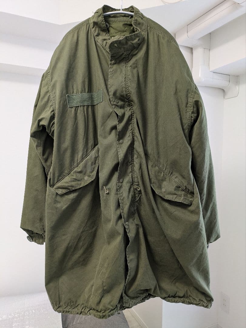 希少 U.S.ARMY M-65 フィッシュテール モッズコート フルセット