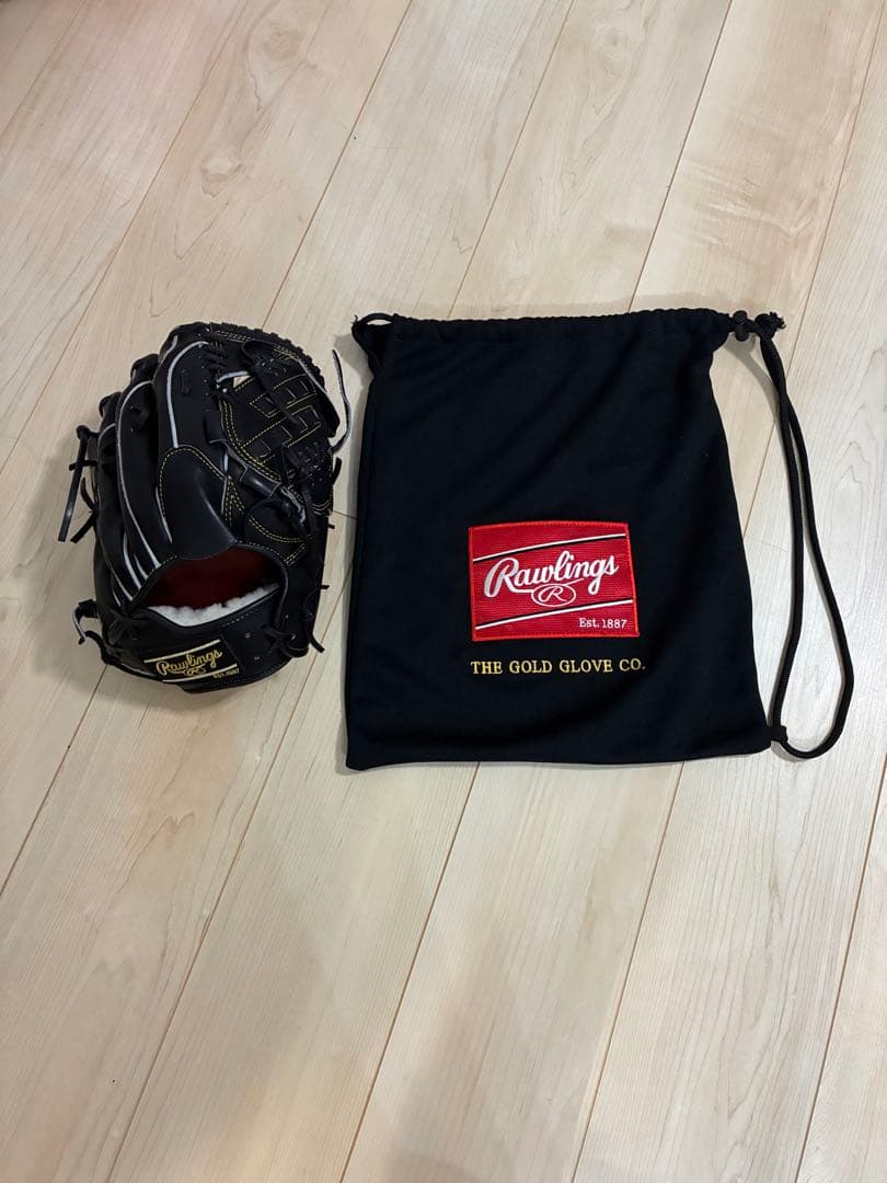 Rawlings 硬式グローブ 収納袋付き　投手用　右用