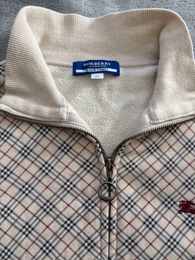 BURBERRY ノバチエック　フルジップジャケット　ブルーレーベル　M 美品