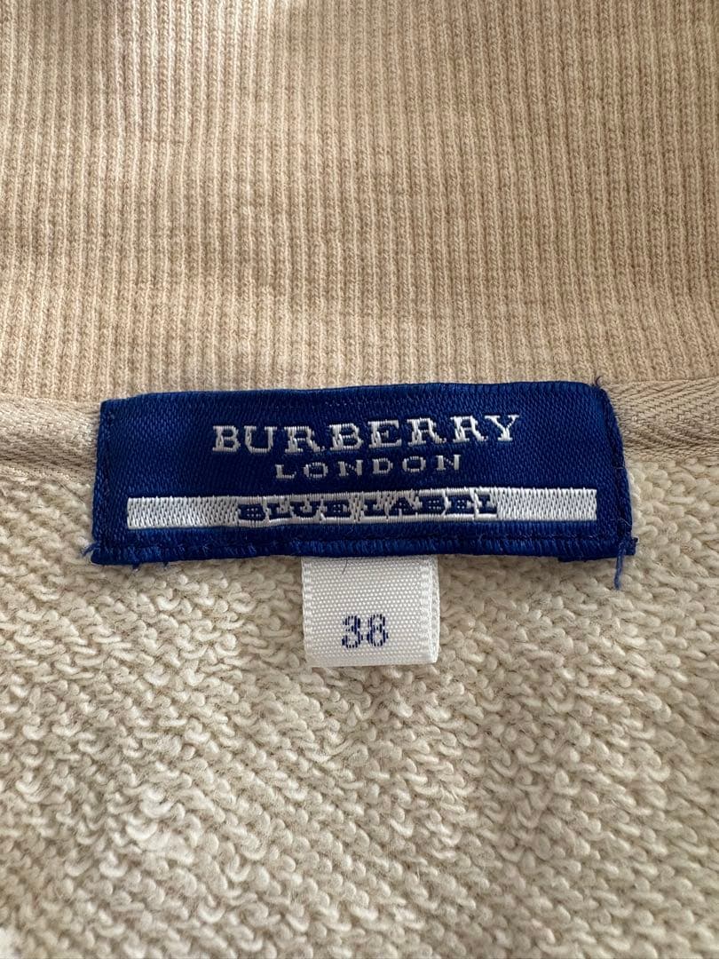 BURBERRY ノバチエック　フルジップジャケット　ブルーレーベル　M 美品