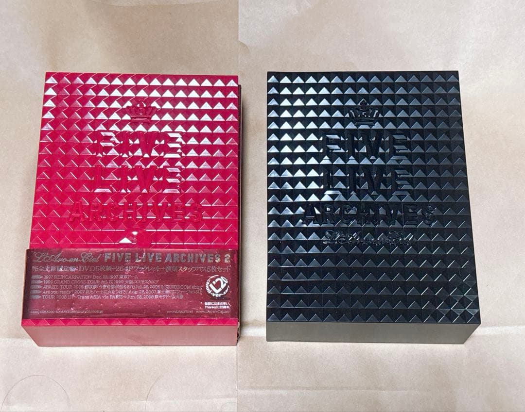 L'Arc～en～Ciel ラルク FIVE LIVE ARCHIVES