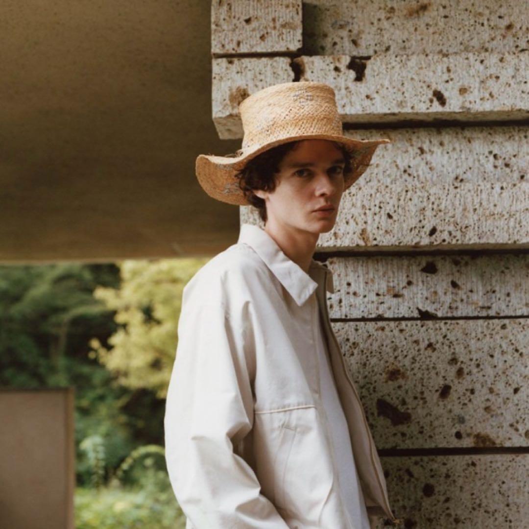 新品未使用新作VISVIM WMV RAFFIA BOATER HAT