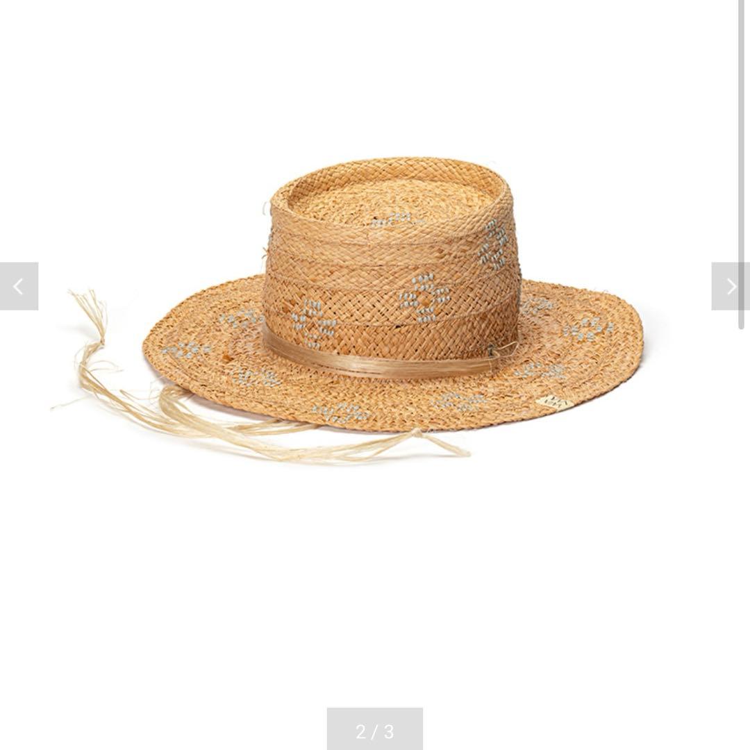 新品未使用新作VISVIM WMV RAFFIA BOATER HAT