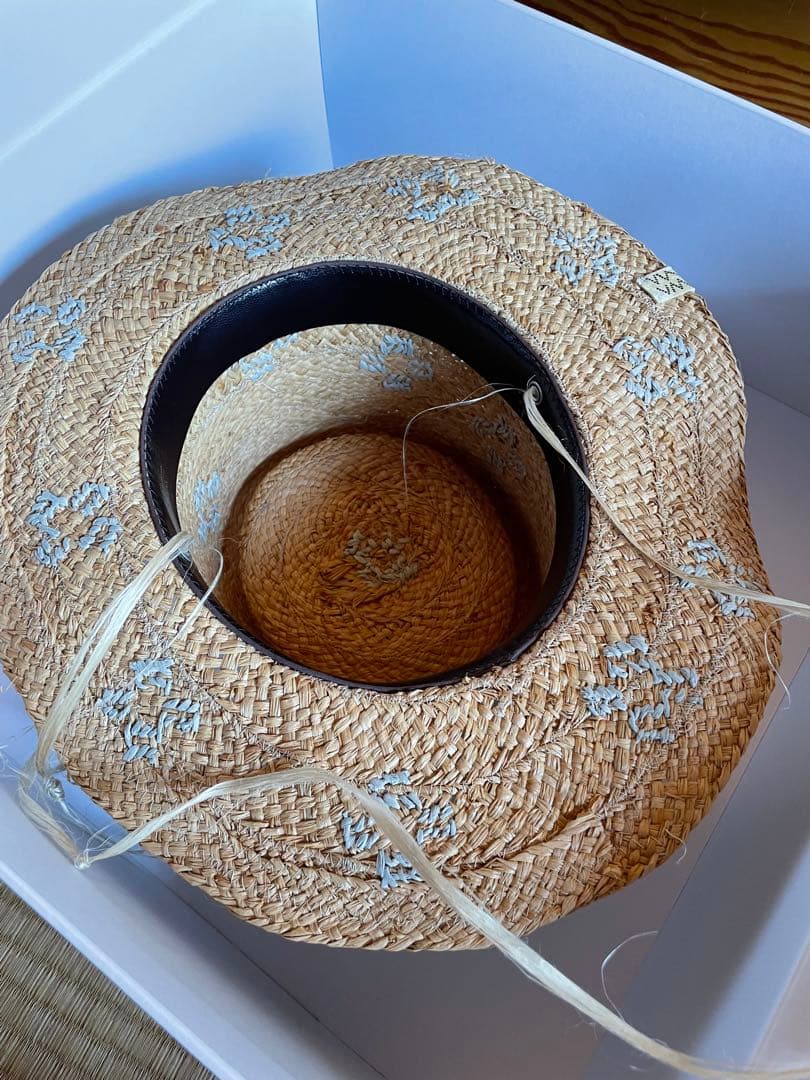 新品未使用新作VISVIM WMV RAFFIA BOATER HAT