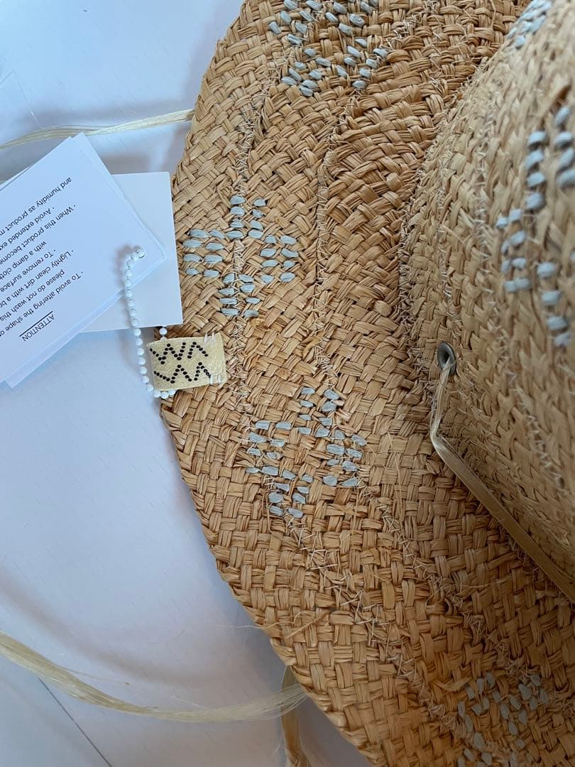 新品未使用新作VISVIM WMV RAFFIA BOATER HAT