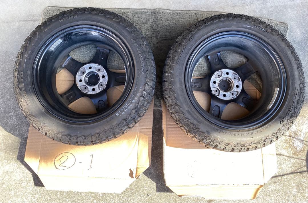 MONSTA 165/65R14 タイヤ・ホイールセット② 2本セット