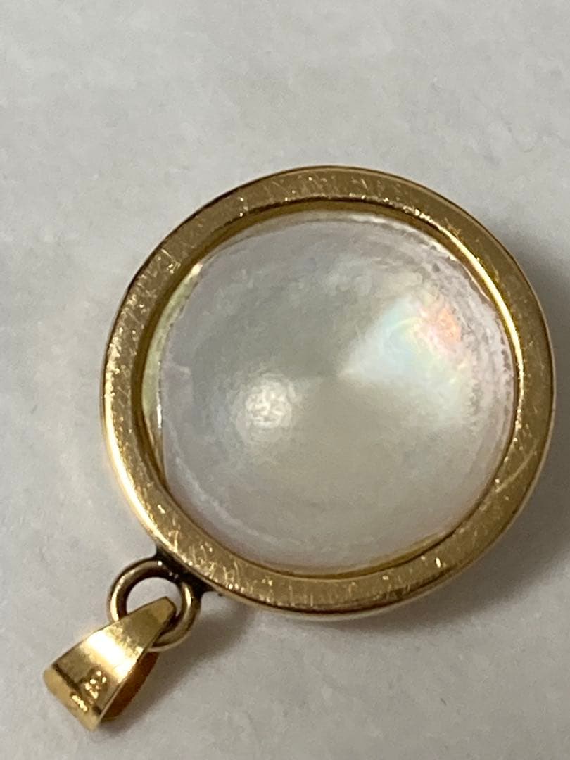 ☆*☆様 k18 マベパール　ネックレストップ