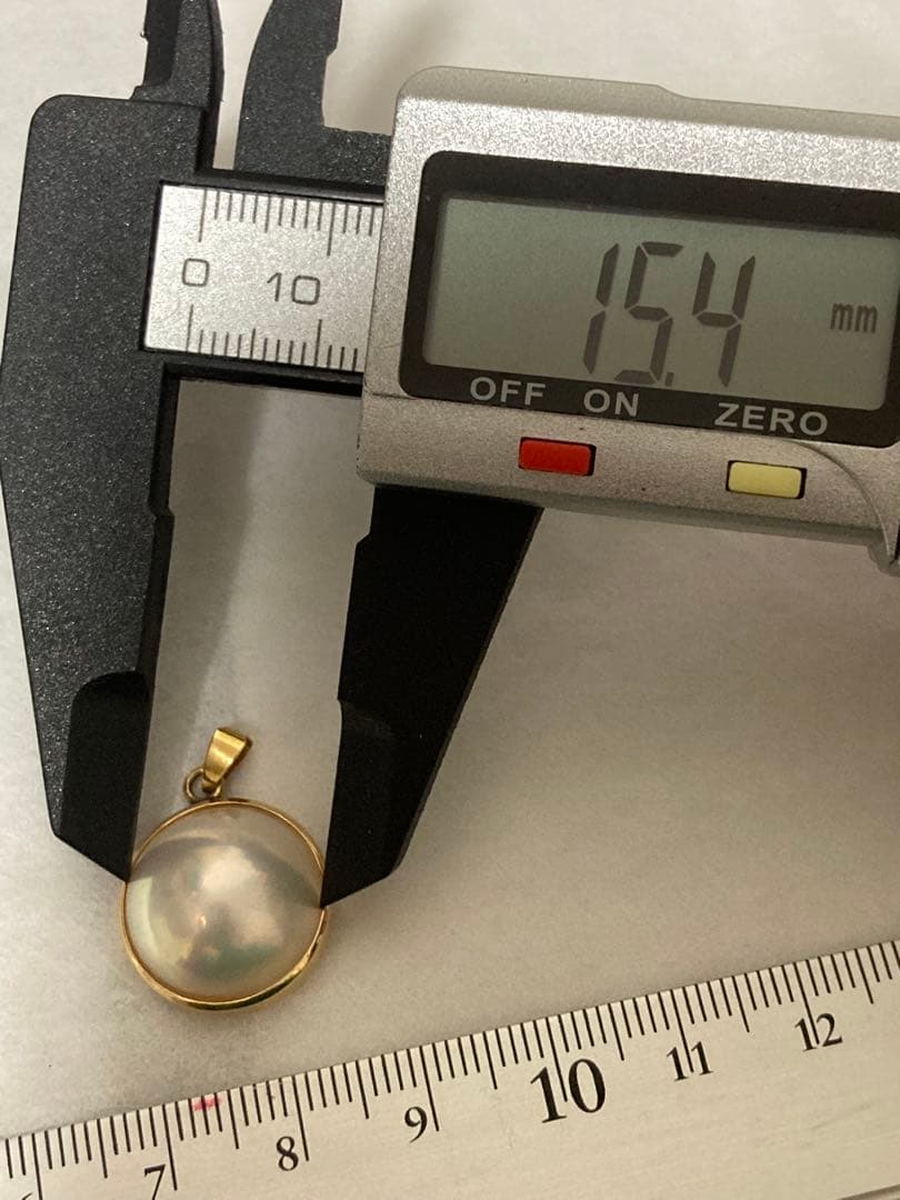 ☆*☆様 k18 マベパール　ネックレストップ