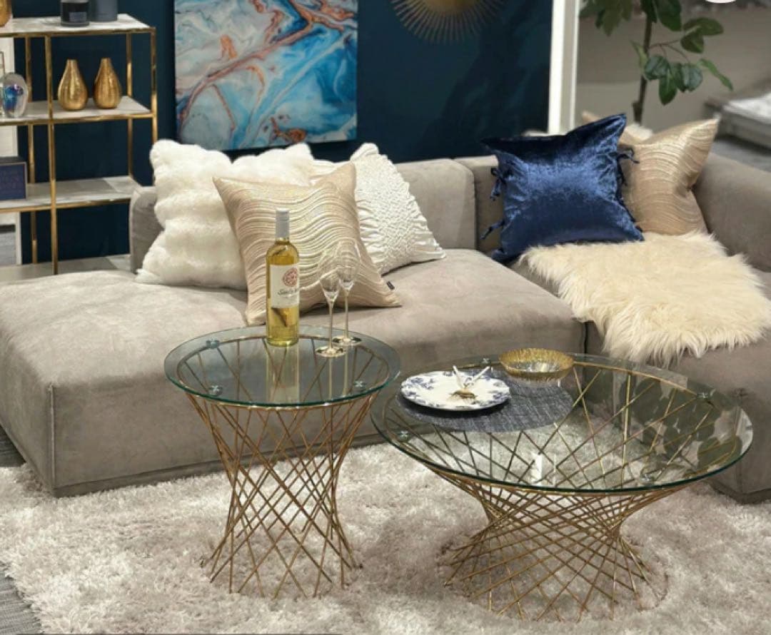 【ほぼ未使用】Francfranc カステラグM ライトベージュ