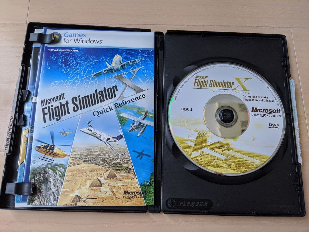 Flight Simulator X gold edition　英語版