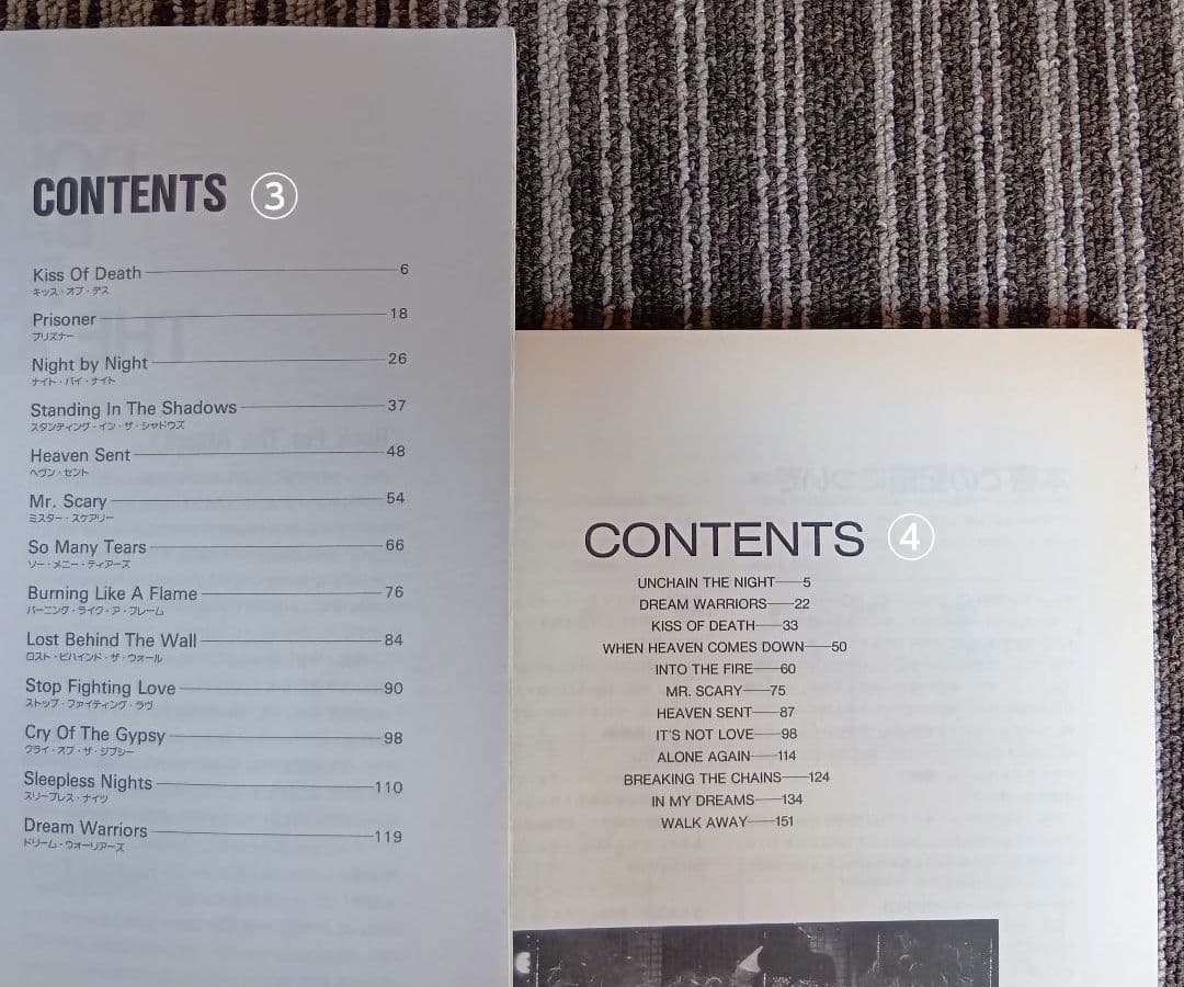 ドッケン スコア ジョージ・リンチ 楽譜 Dokken まとめ売り