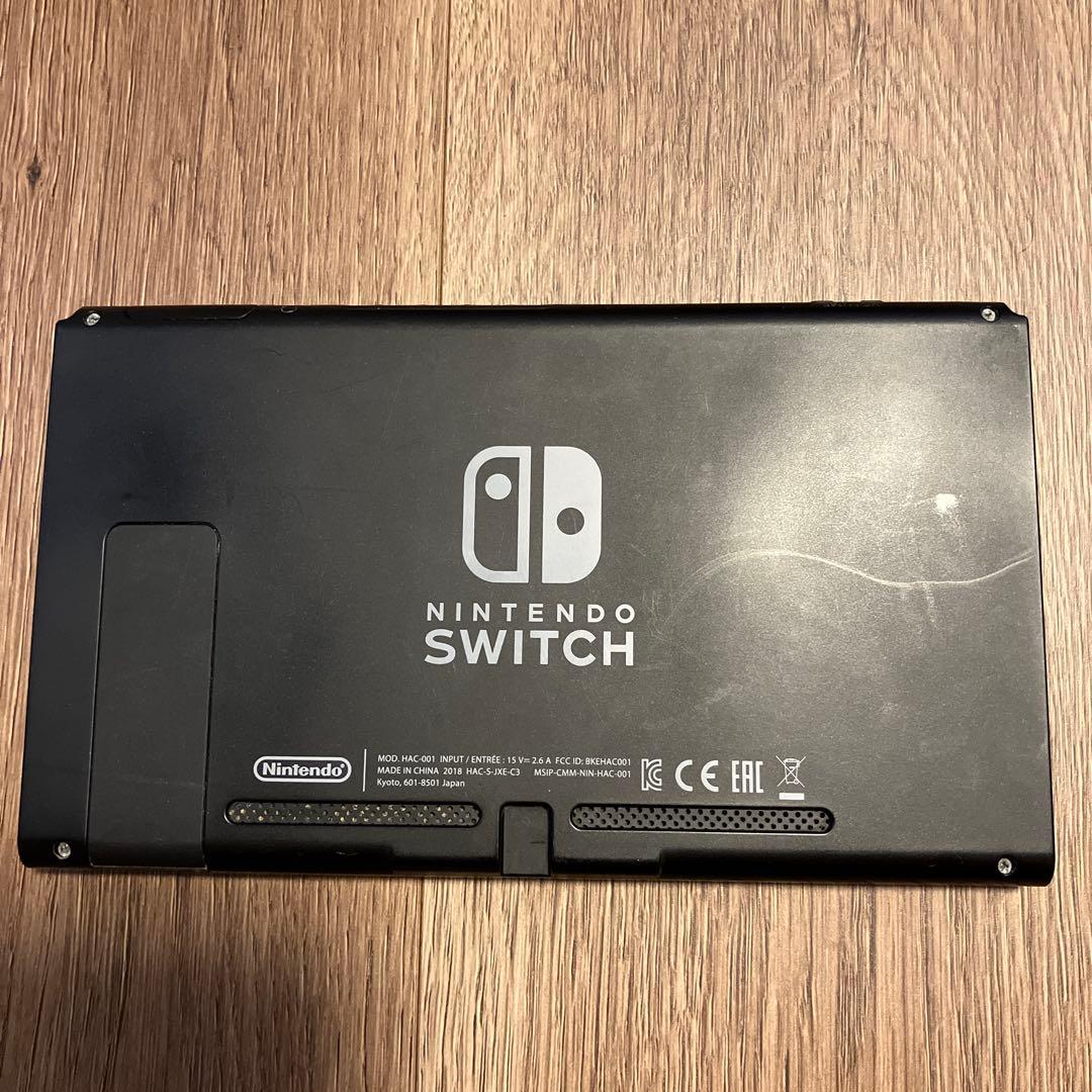 箱無し: Nintendo Switch 本体 赤/青 ジョイコン付き